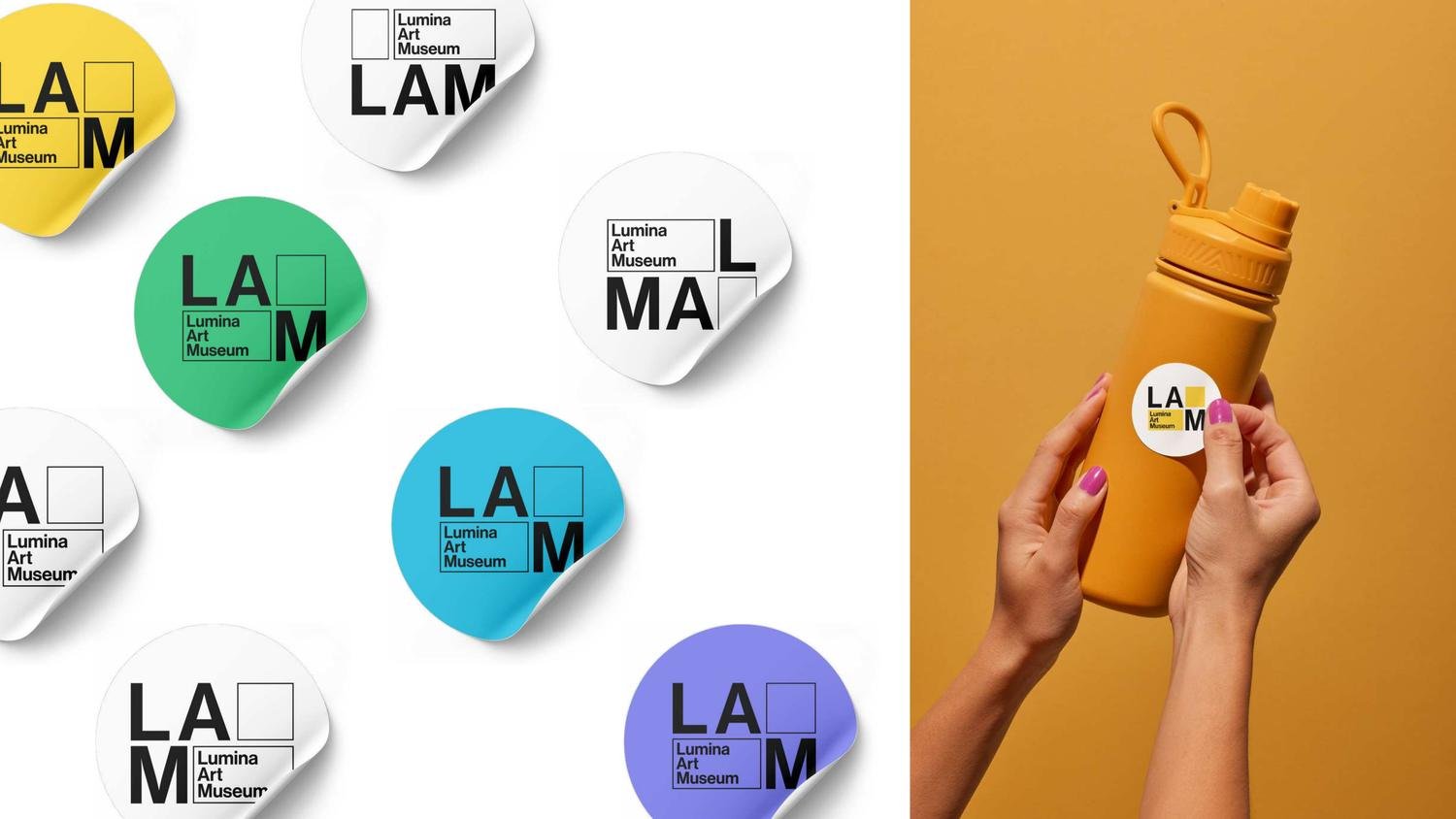 Lumina Art Museum, sticker